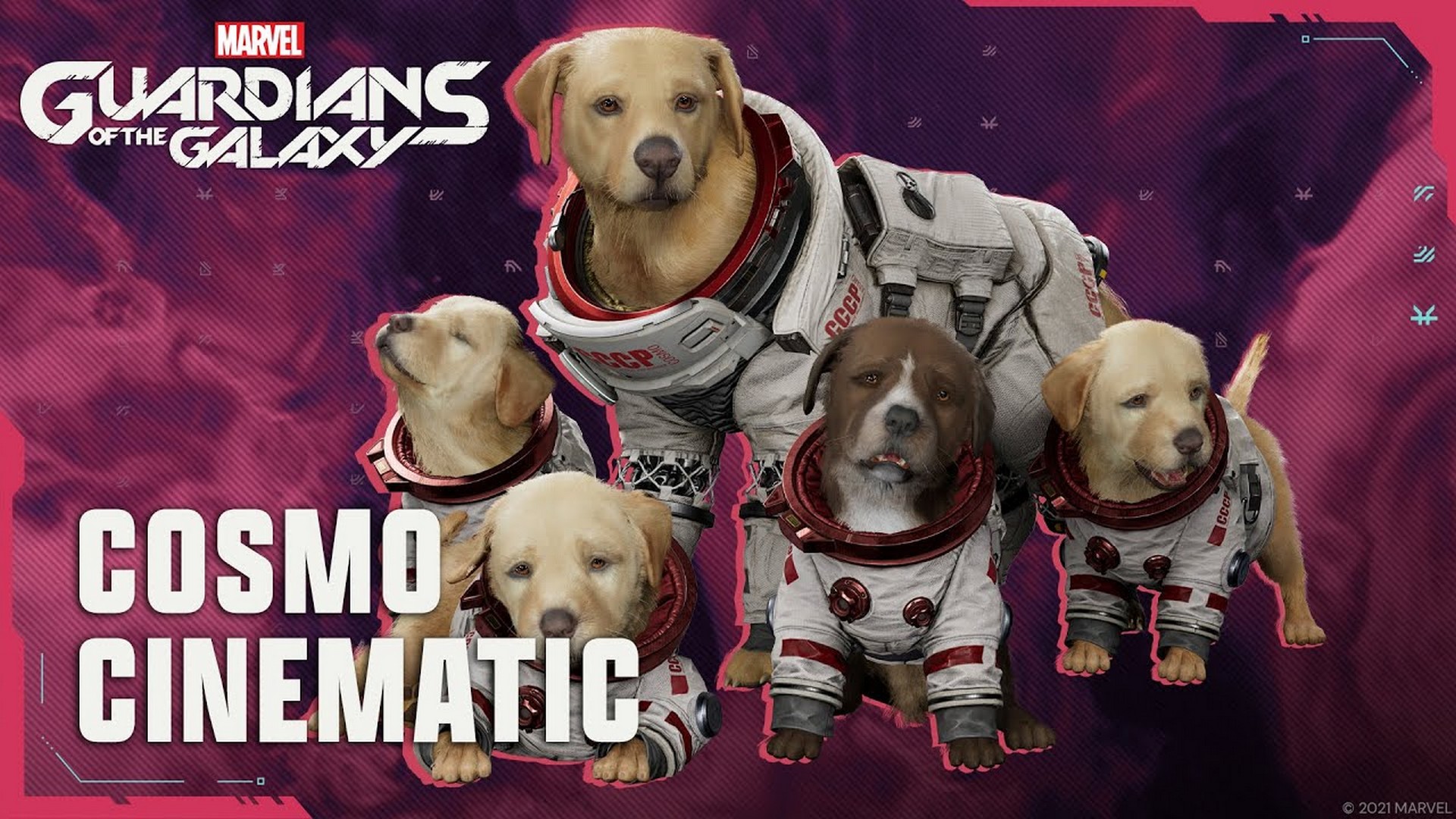 Cosmo The Space Dog Fetches A New Cutscene For Marvel’s Guardians Of The Galaxy