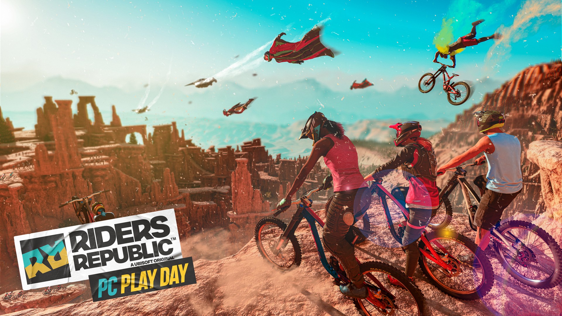 PC Play Day For Riders Republic Available On October 12, Exclusively On Ubisoft Connect PC