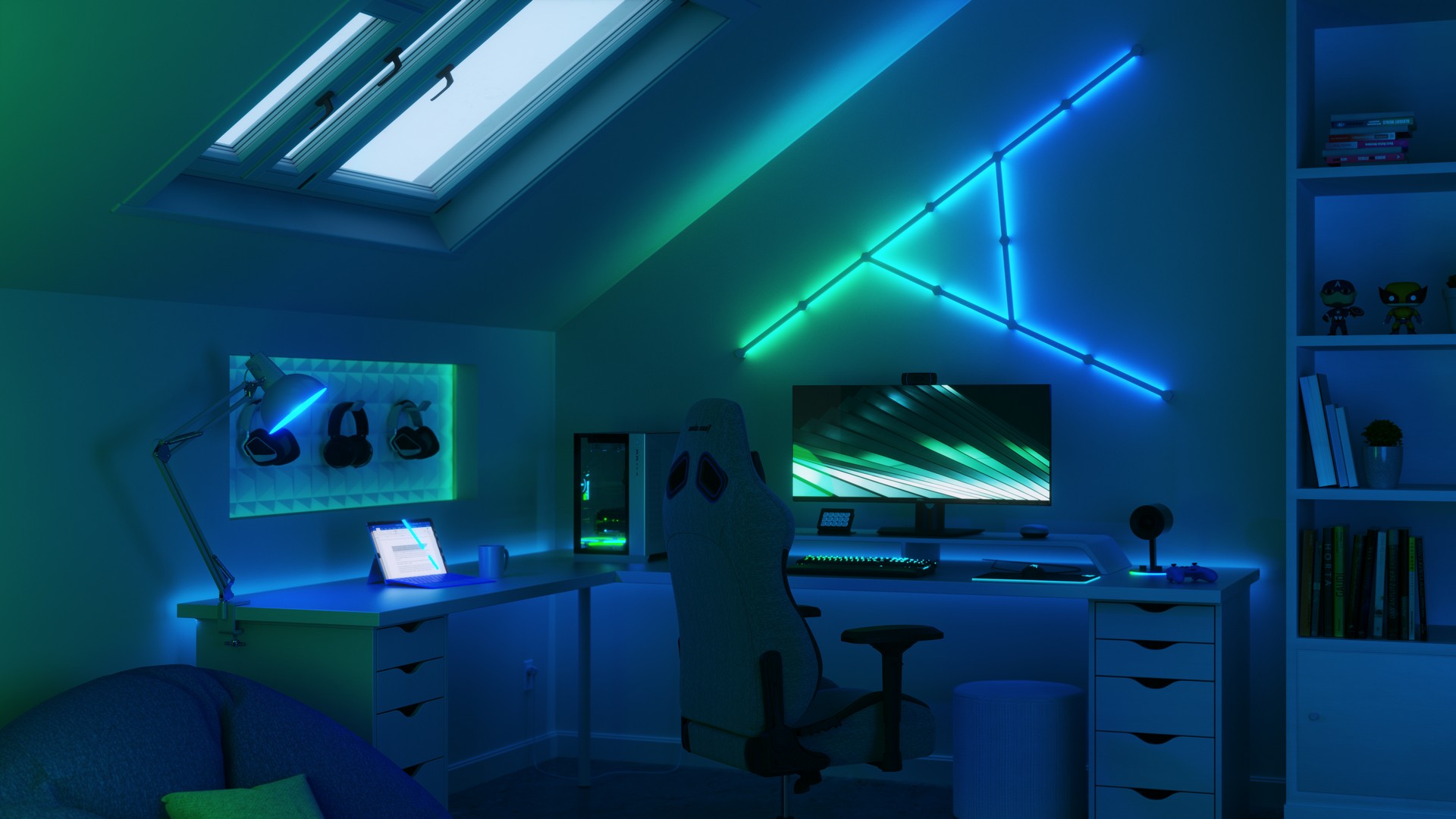 Nanoleaf Changes The Game For Battlestations With The Launch Of “Lines,” The First-Ever Backlit Modular LED Light Bars