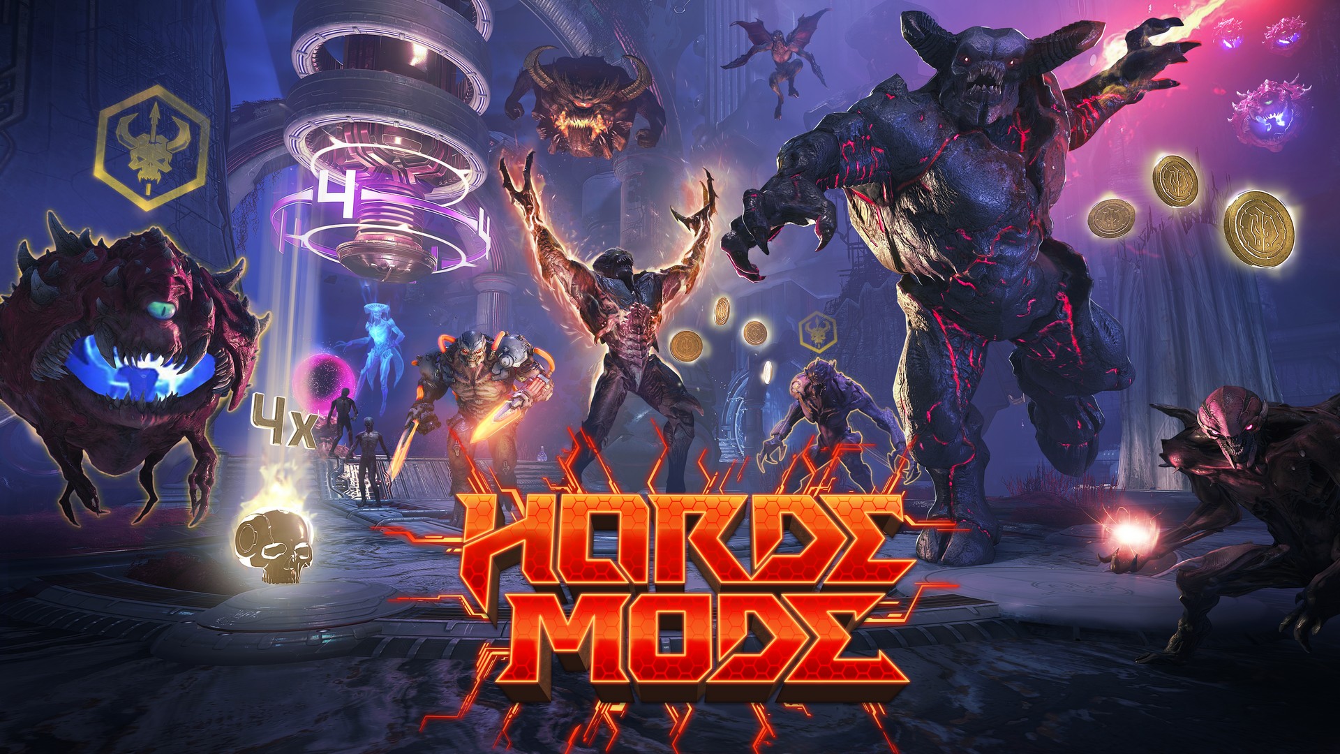 HORDE MODE Arrives For DOOM Eternal With Update 6.66 – Available Now