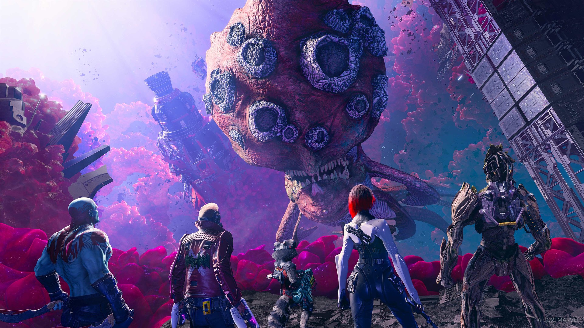 Marvel's Guardians Of The Galaxy - Review 2 https://www.mkaugaming.com/all-review-list/marvels-guardians-of-the-galaxy-review/