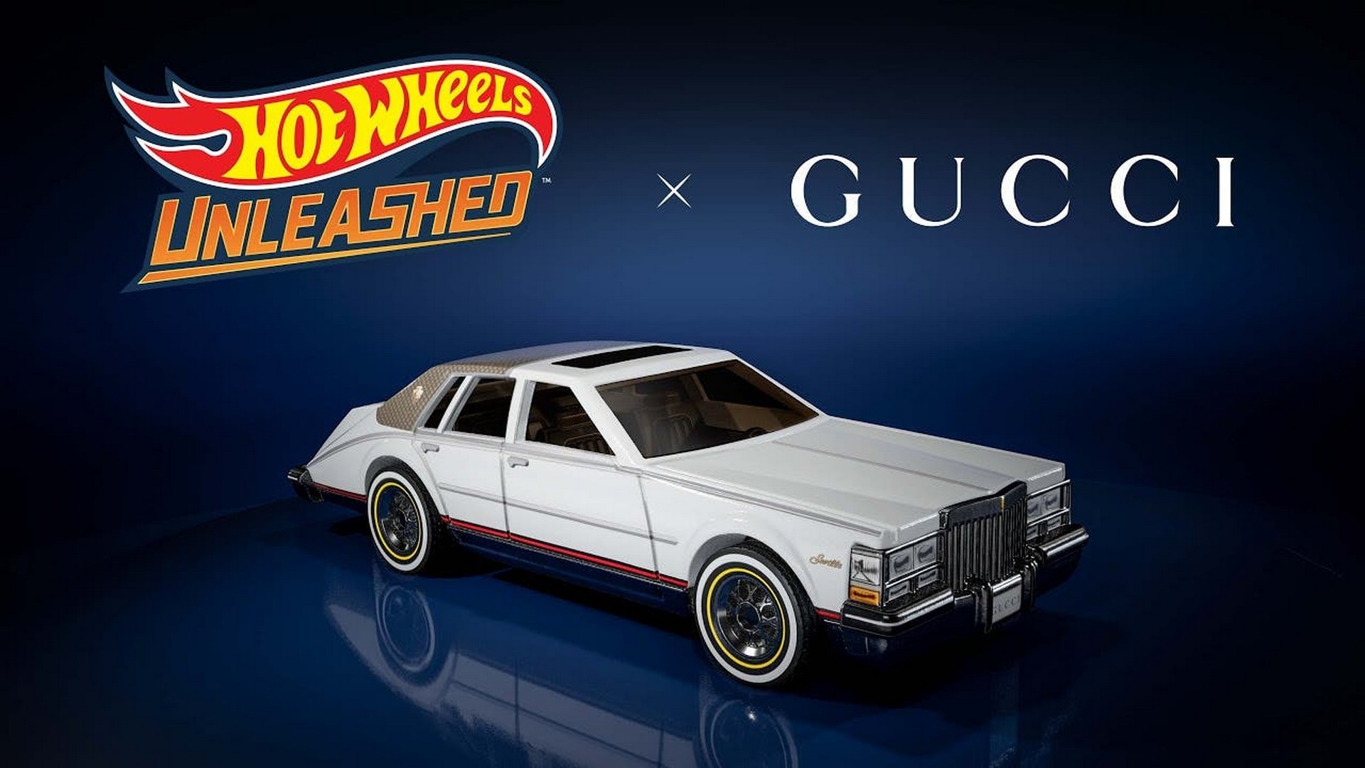 Mattel & Milestone Release Cadillac Seville By Gucci In Hot Wheels Unleashed