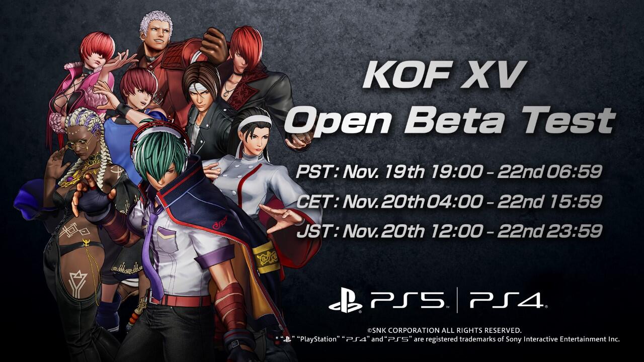 thumbnail image002 https://www.mkaugaming.com/the-king-of-fighters-xv-open-beta-is-coming-to-playstation-consoles/