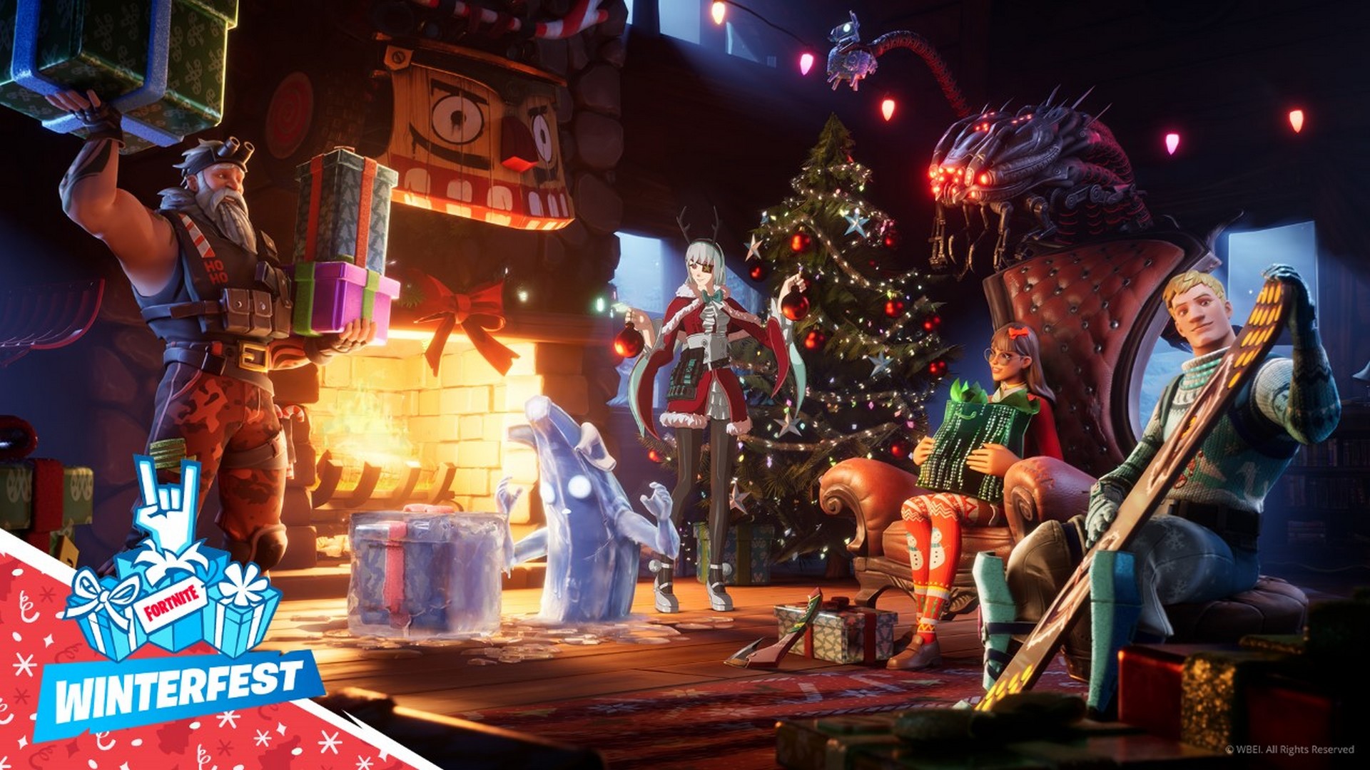 Fortnite Winterfest 2021 Brings Presents – No Way Home Spidey & More For The Holidays