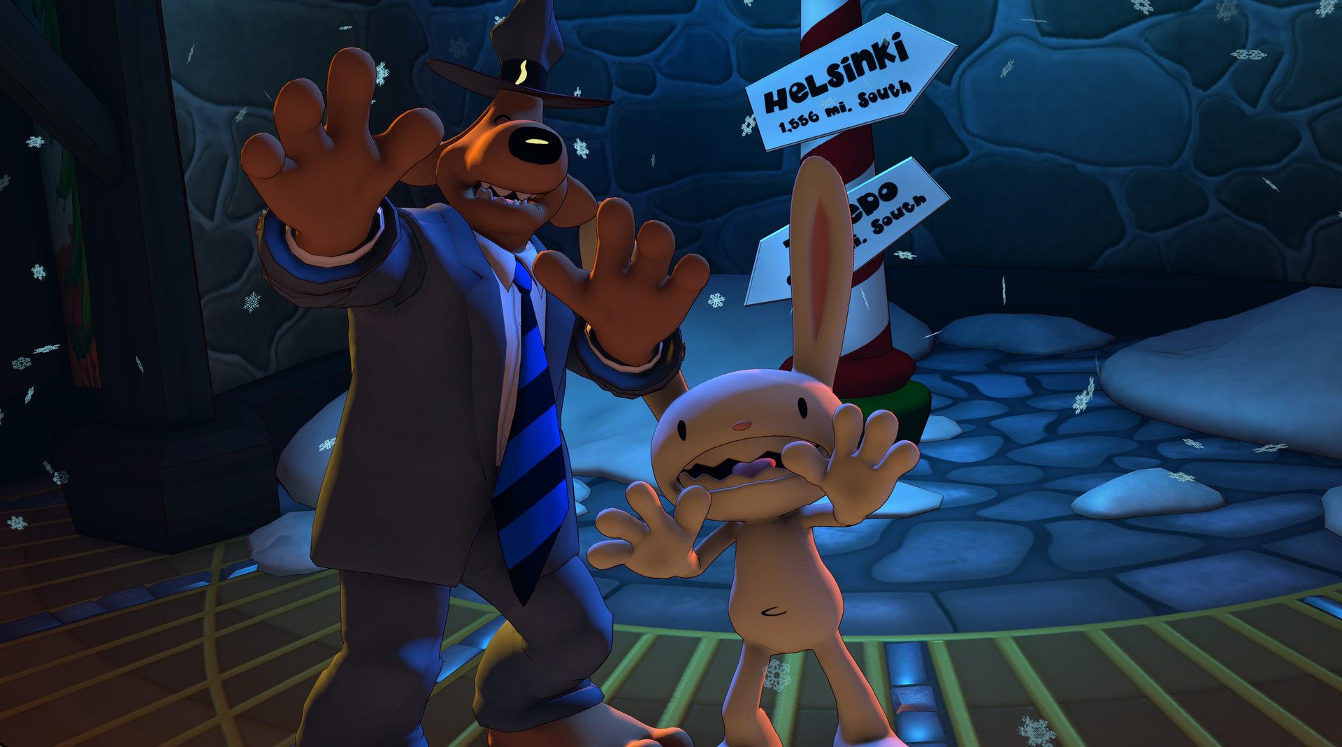 Sam & Max: Beyond Time and Space Remastered - Review 1 https://www.mkaugaming.com/all-review-list/sam-max-beyond-time-and-space-remastered-review/