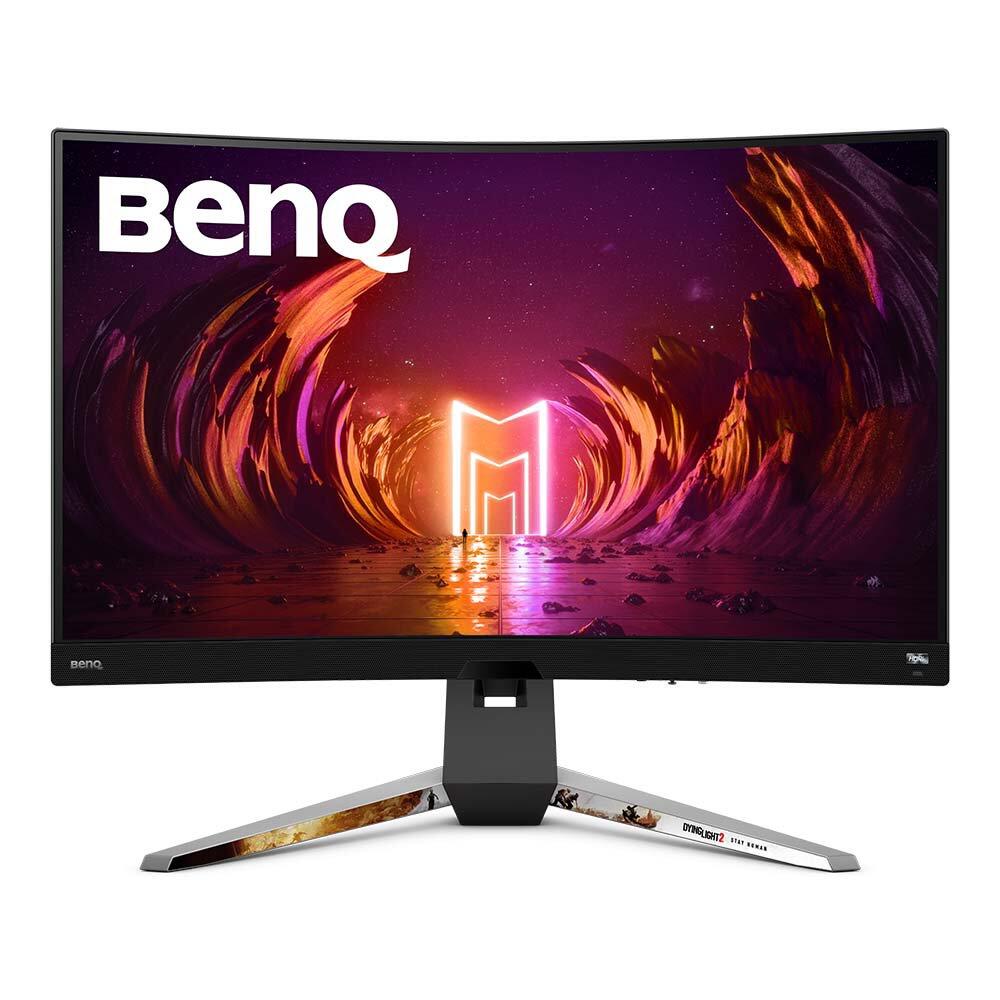 ex3210r dl2 front high https://www.mkaugaming.com/benq-mobiuz-techland-introduces-ex3210r-dying-light-2-stay-human-night-runners-edition-curved-gaming-monitor/