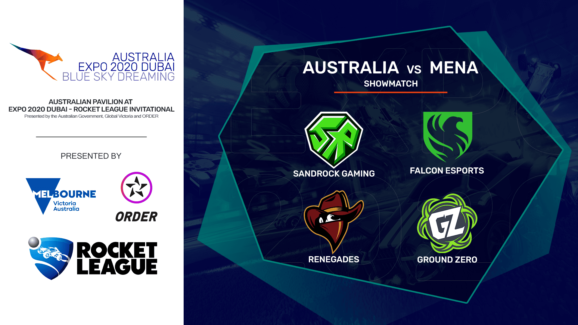 ORDER Partners With The Australian & Victorian Governments On Expo 2020 Rocket League Invitational 1 ORDER expo rl teams https://www.mkaugaming.com/order-partners-with-the-australian-victorian-governments-on-expo-2020-rocket-league-invitational/