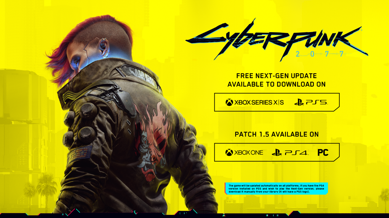 Cyberpunk 2077 Patch 1.5 Available Now With Next Gen Console Support