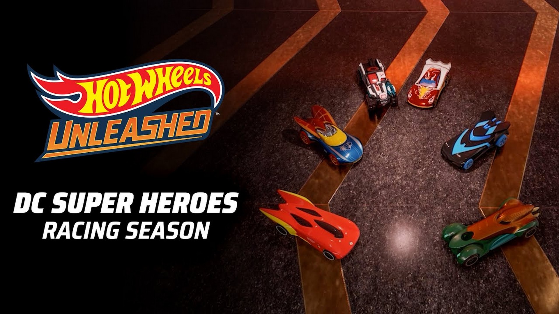 The DC Super Heroes Racing Season For Hot Wheels Unleashed Available Now from Mattel & Milestone SRL