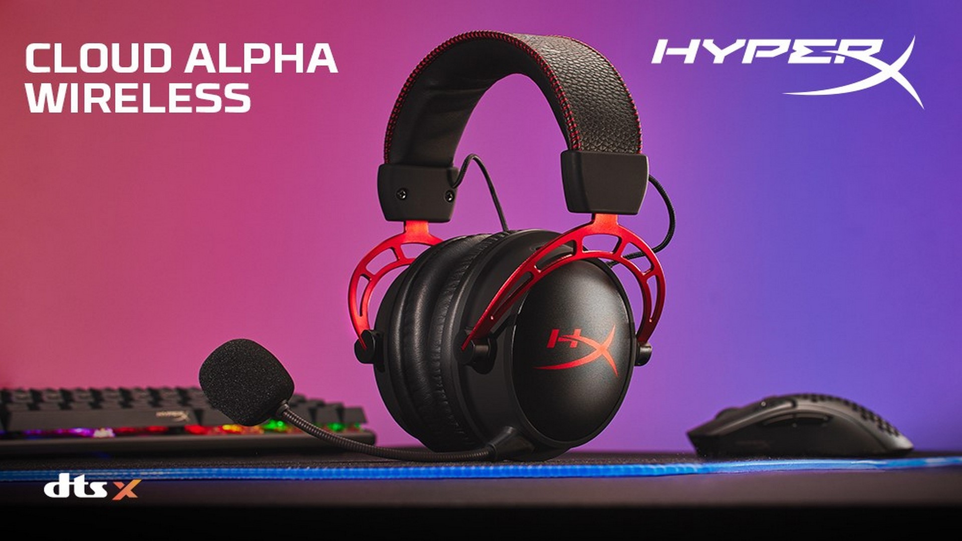 HyperX Now Shipping Award-Winning Alpha Wireless Gaming Headset  With Up To 300 Hours Of Battery Life