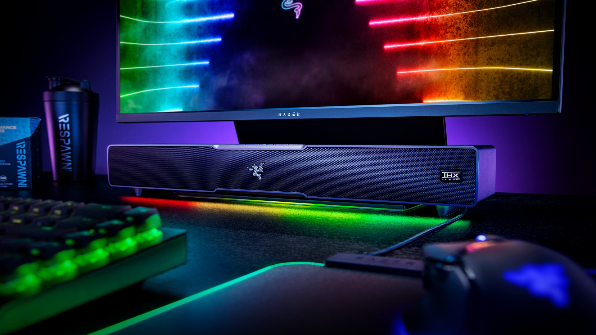 Experience An Immersive, Wide Soundstage With Razer’s New Leviathan V2 PC Soundbar