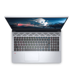Dell G15 top down Phantom Grey rgbkb Large https://www.mkaugaming.com/dell-alienware-unveil-new-gaming-devices-powered-by-amd/