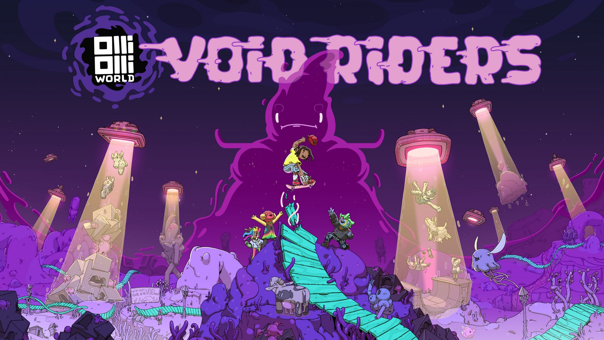 The VOID Riders Have Landed In OlliOlli World’s First Story Expansion