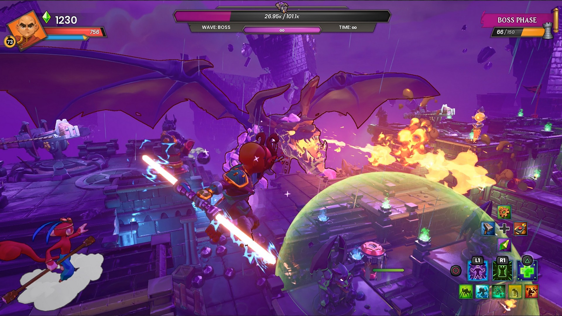 Dungeon Defenders Awakened (Playstation 5) Review MKAU Gaming