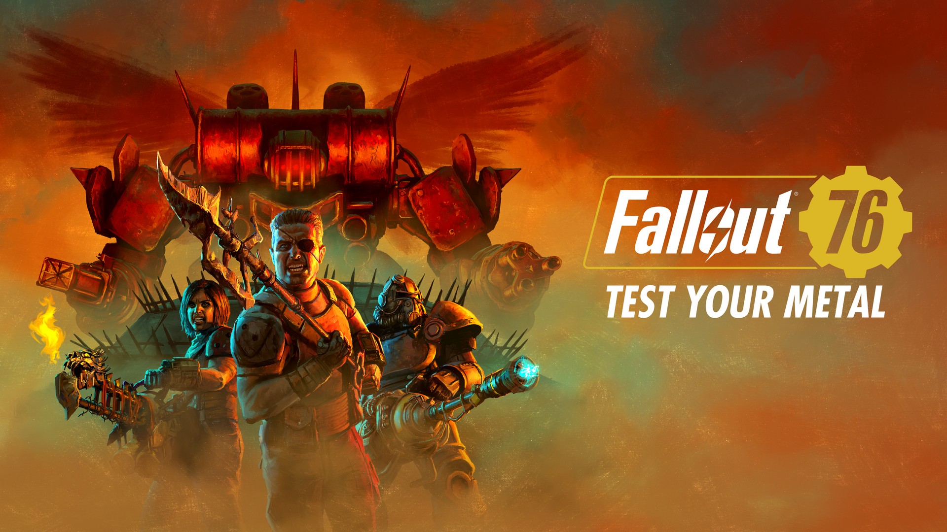 Fallout 76 – The Test Your Metal Update Is Now Available & Free To All Players