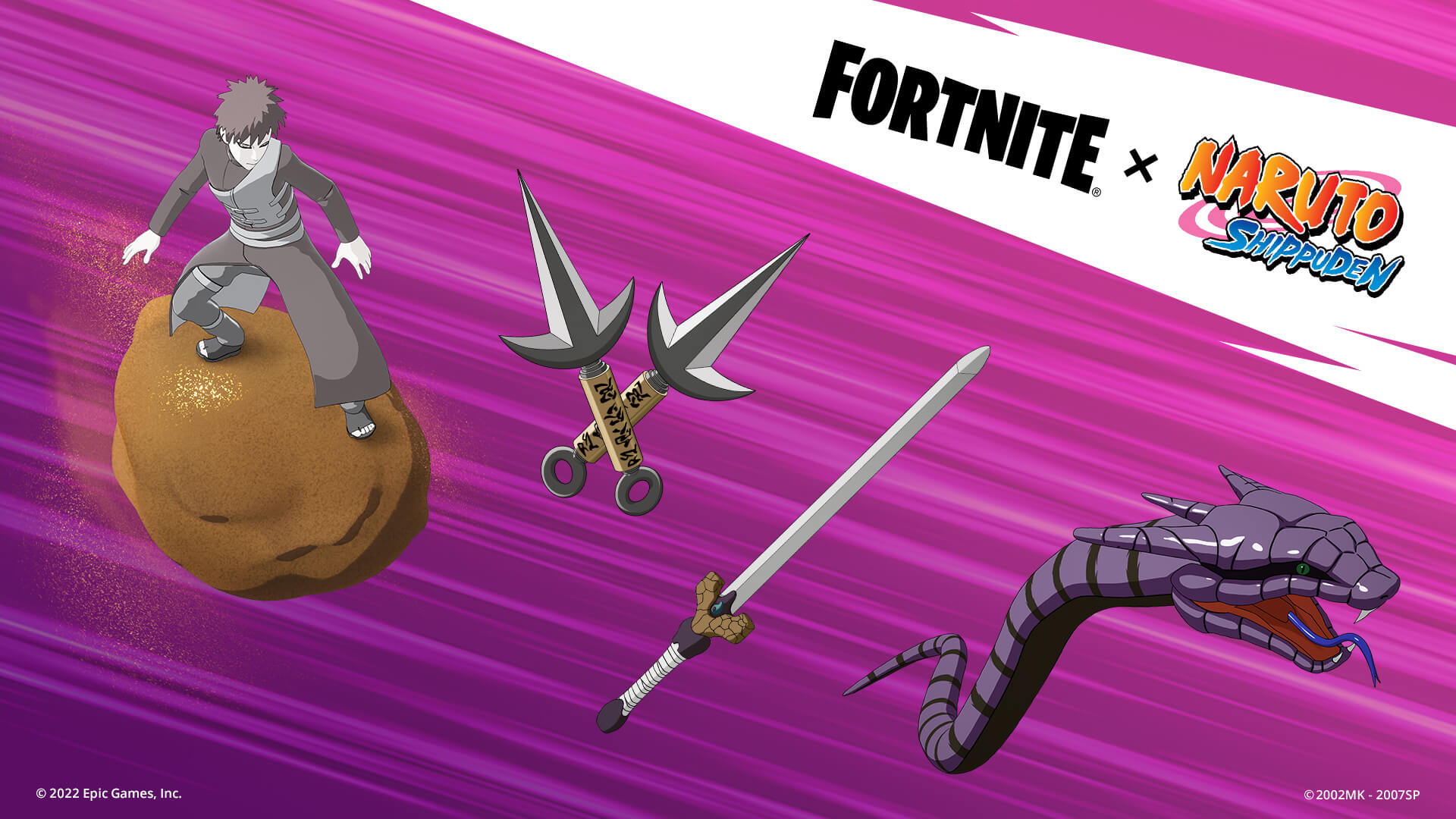 Naruto Brings Friends and Foes To Fortnite In Naruto Rivals