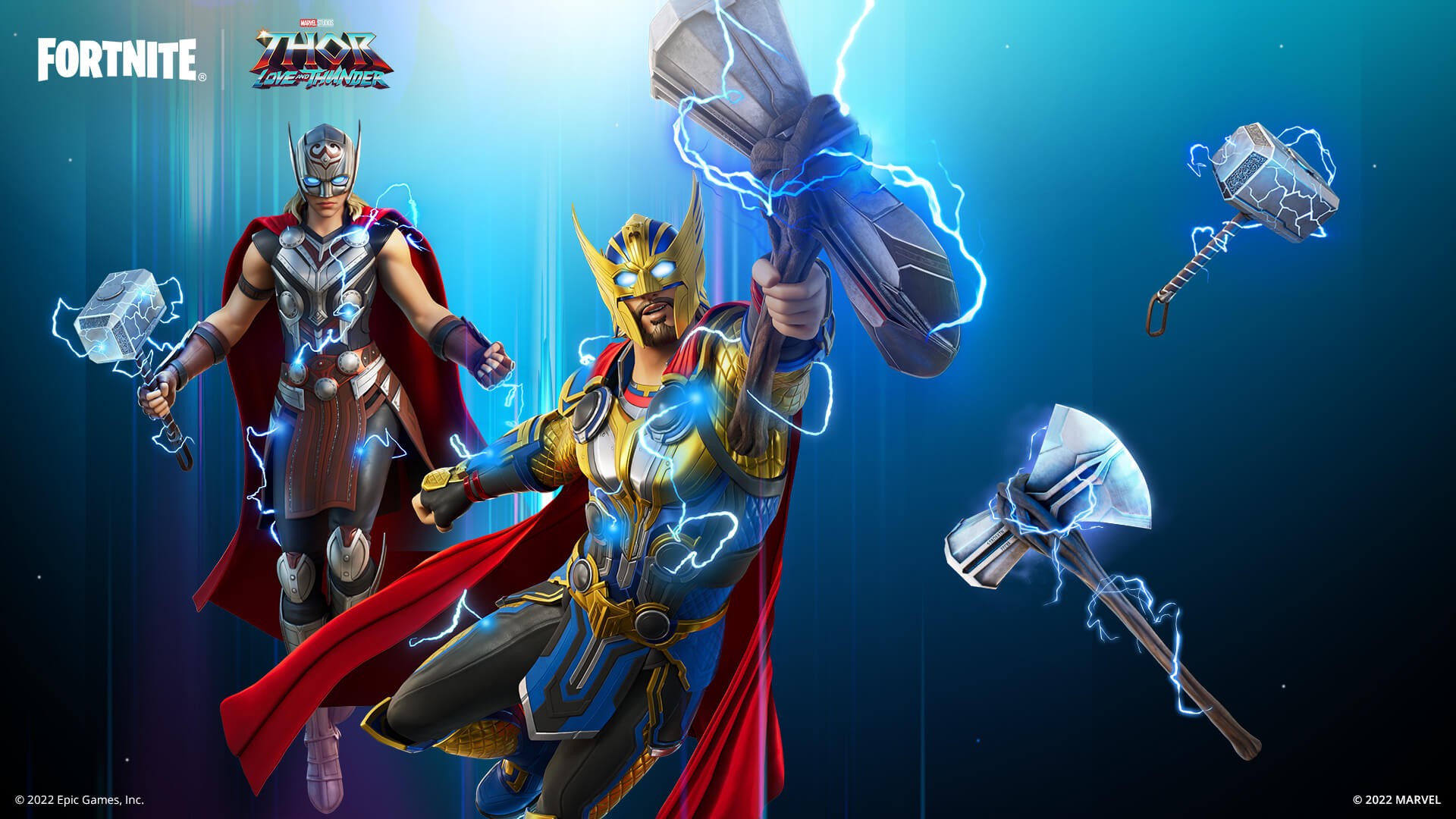 Bring The Hammer Down With Thor Odinson & Mighty Thor In Fortnite