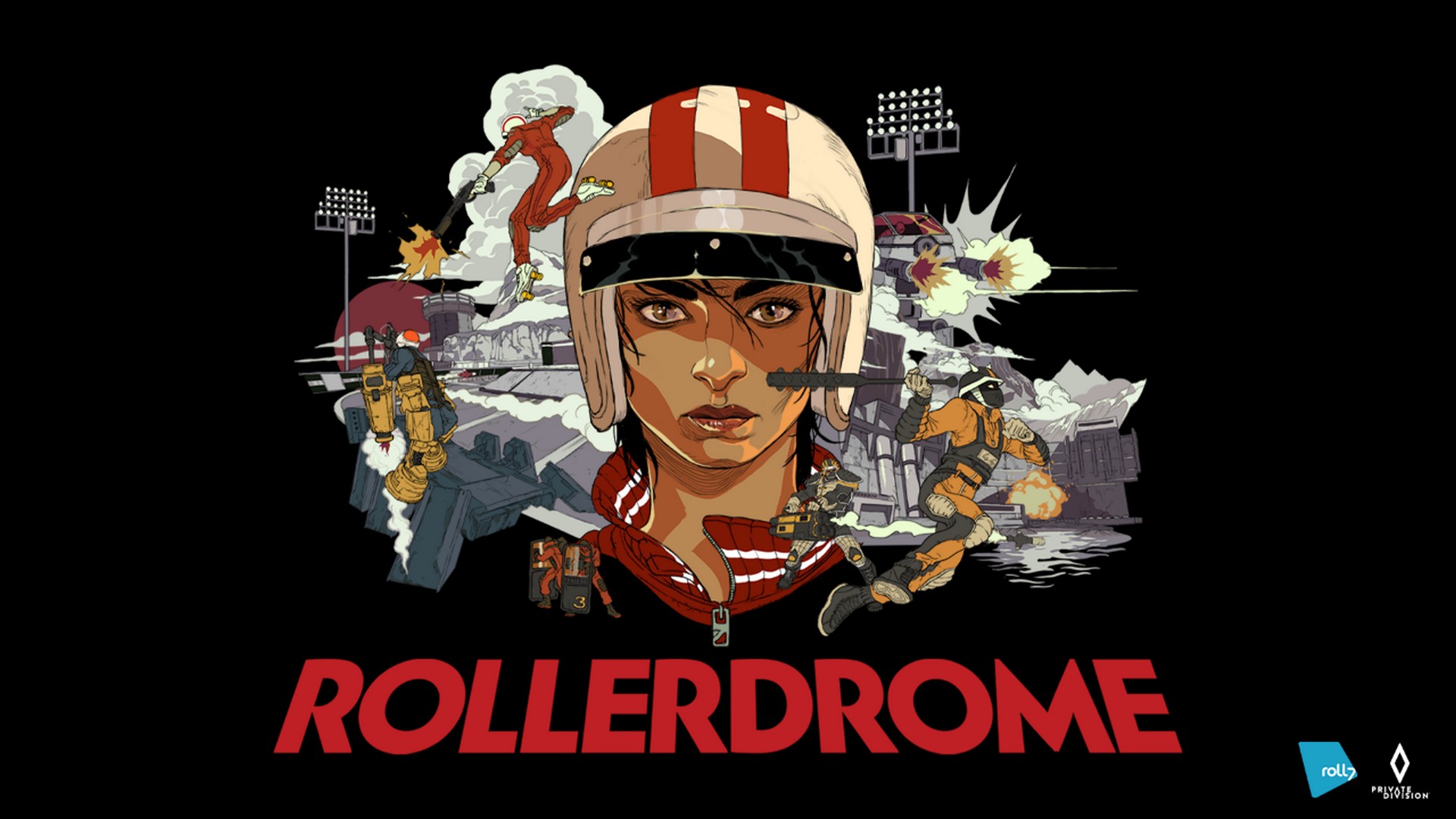 Dev Videos Highlight Rollerdrome’s Comic-Book Inspired Art Style and Dystopian Soundtrack