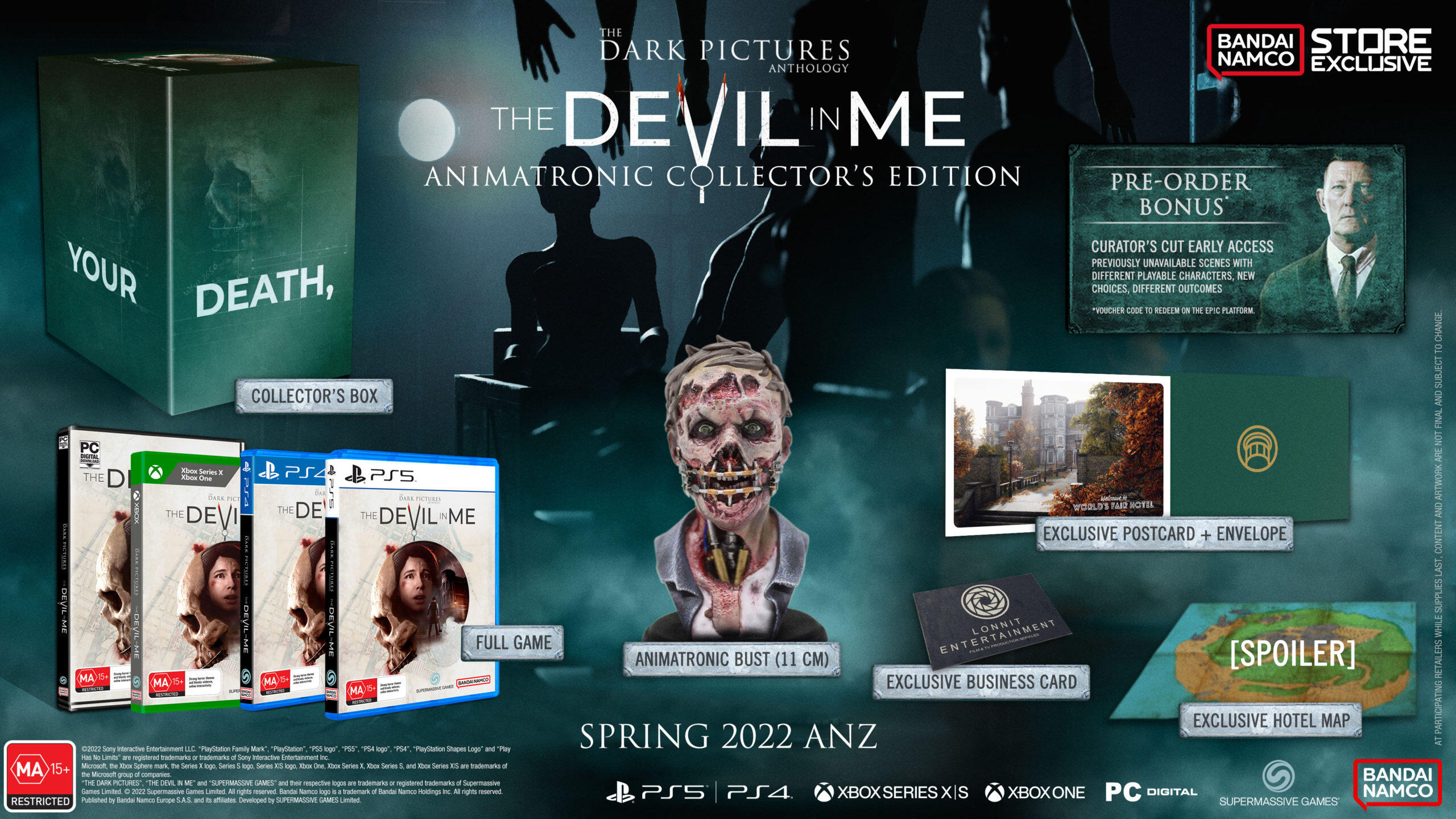 The Dark Pictures Anthology: The Devil In Me Reveals Its Distressing Location In A New Trailer 1 DARK PICTURES DIM ANMATRONIC ED BEAUTYSHOT scaled https://www.mkaugaming.com/the-dark-pictures-anthology-the-devil-in-me-reveals-its-distressing-location-in-a-new-trailer/