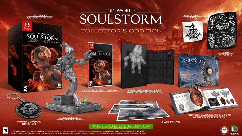Oddworld: Soulstorm – Oddtimized Edition Brewing For Nintendo Switch 1 image 58521381161658152895259 1658152878611 https://www.mkaugaming.com/oddworld-soulstorm-oddtimized-edition-brewing-for-nintendo-switch/