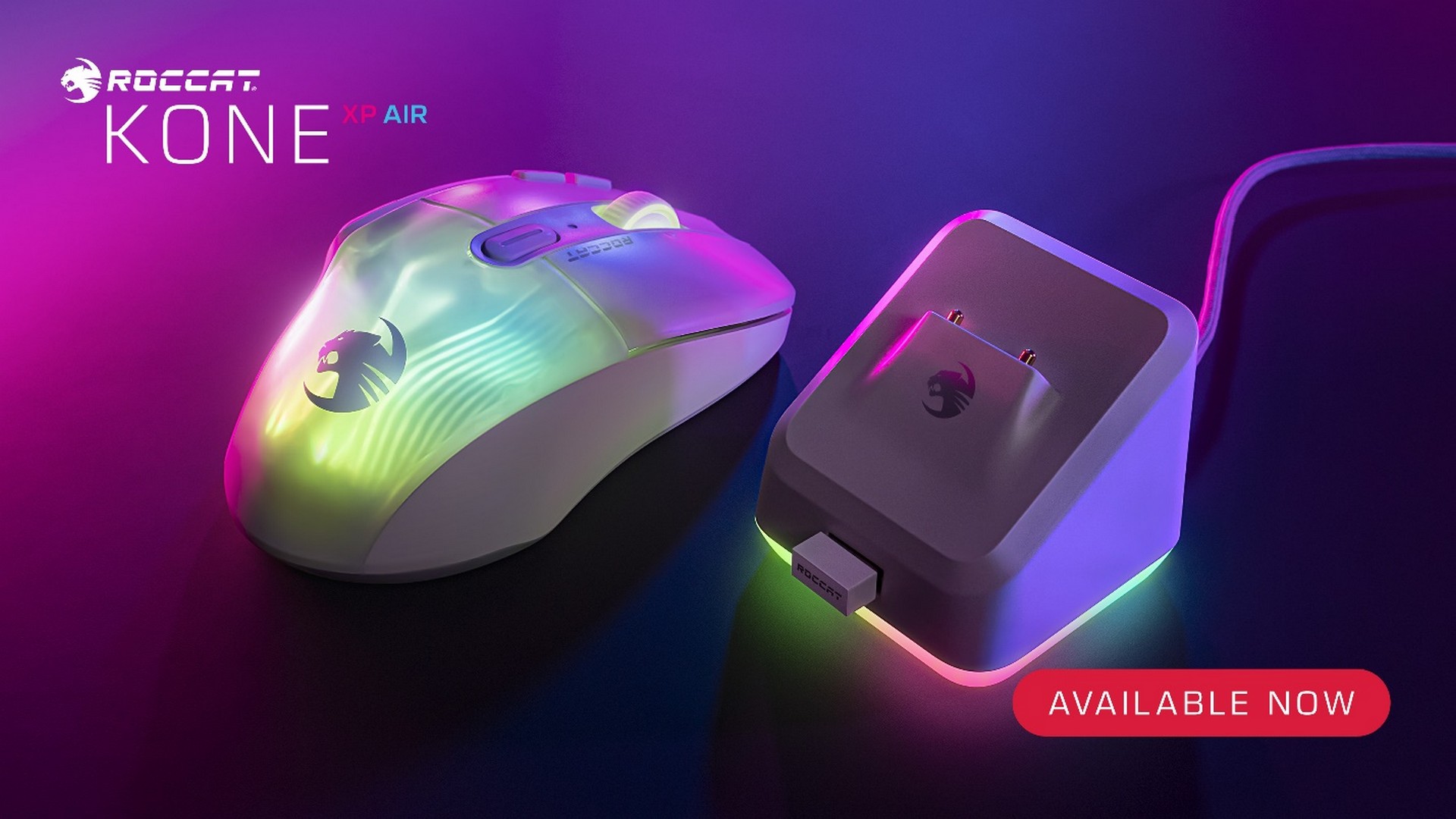 ROCCAT’s New KONE XP AIR Wireless Customisable RGB Gaming Mouse Is Out Now