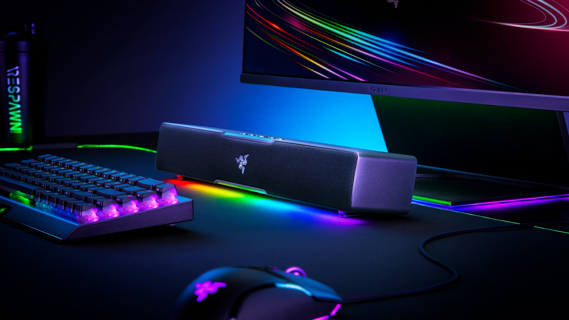 Experience Powerful, Immersive Audio In A Compact Form Factor With The New Razer Leviathan V2 X PC Soundbar