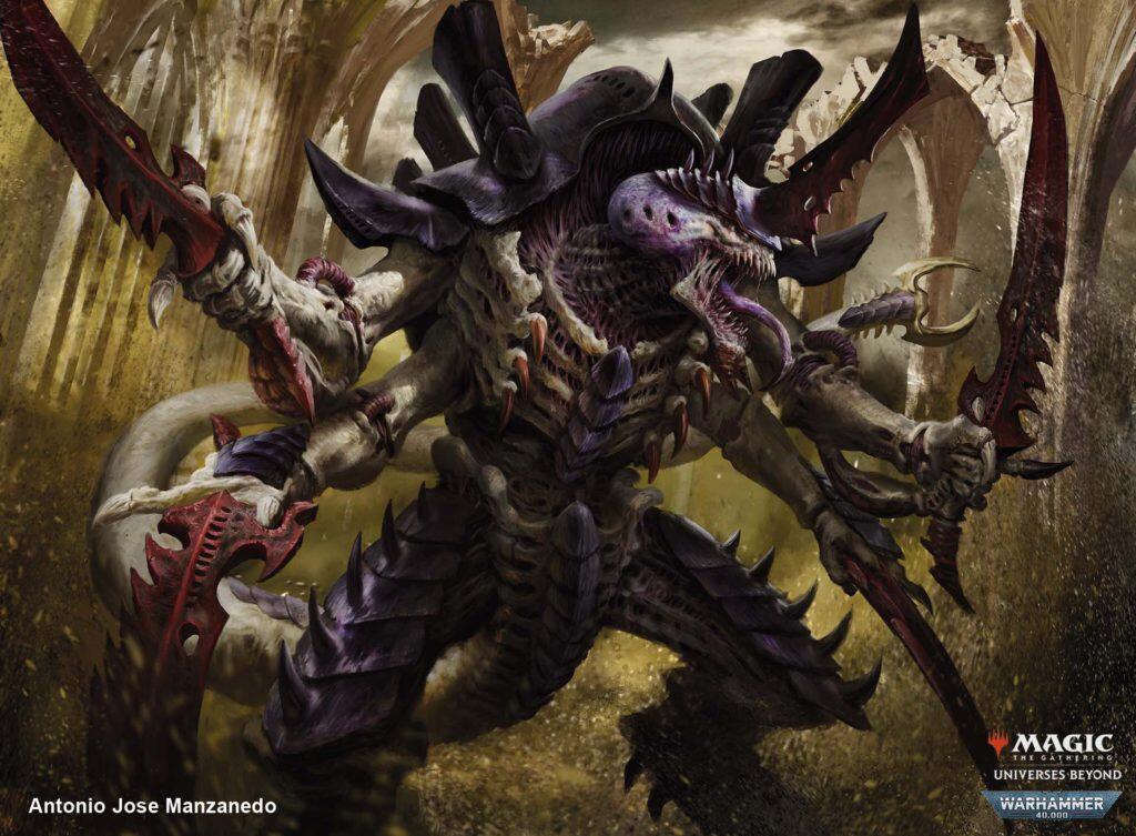 WH40000 422746 CN The Swarmlord Antonio Jose Manzanedo https://www.mkaugaming.com/wizards-presents-dd-beyond-and-magic-the-gathering-briefing-wrap-up/