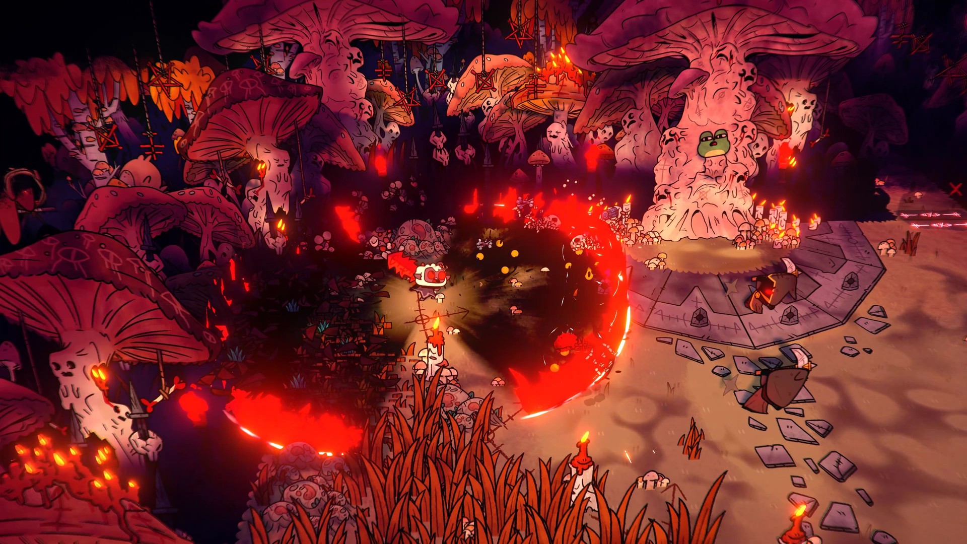 Cult Of The Lamb - Review 3 https://www.mkaugaming.com/all-review-list/cult-of-the-lamb-review/