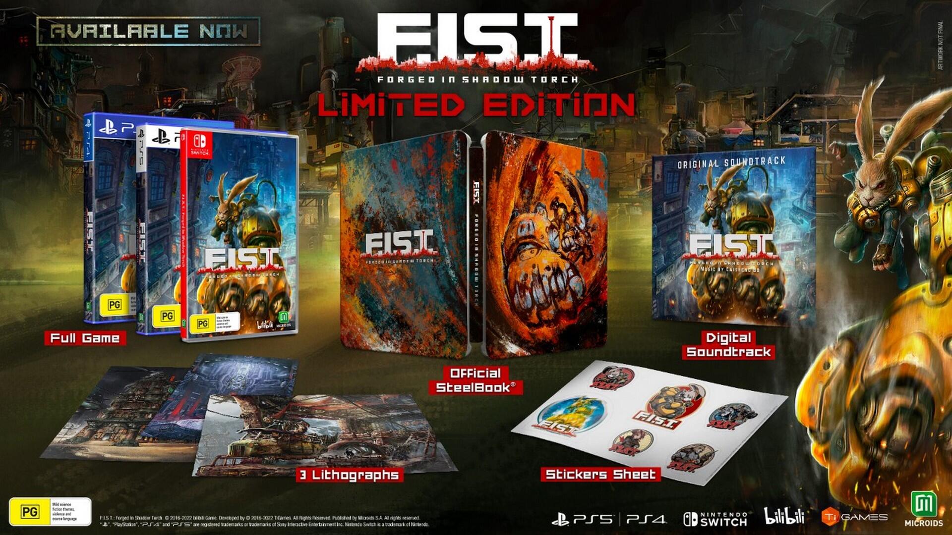Игра f i. F.I.S.T.: Forged in Shadow Torch. Limited Edition. F.I.S.T.: Forged in Shadow Torch ps4. F.I.S.T.: Forged in Shadow Torch Nintendo Switch. Fist Forged in Shadow Torch Limited Edition.