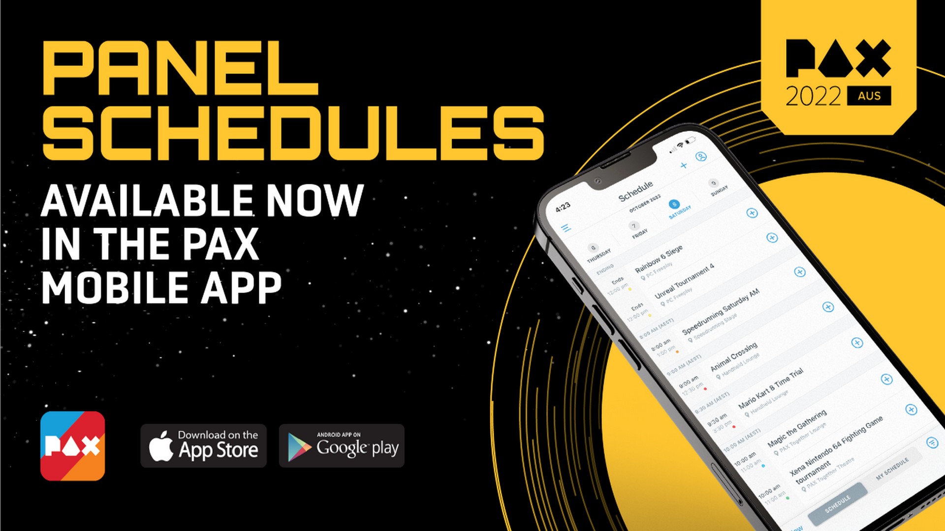 PAX Aus 2022 Schedule Drop MKAU Gaming