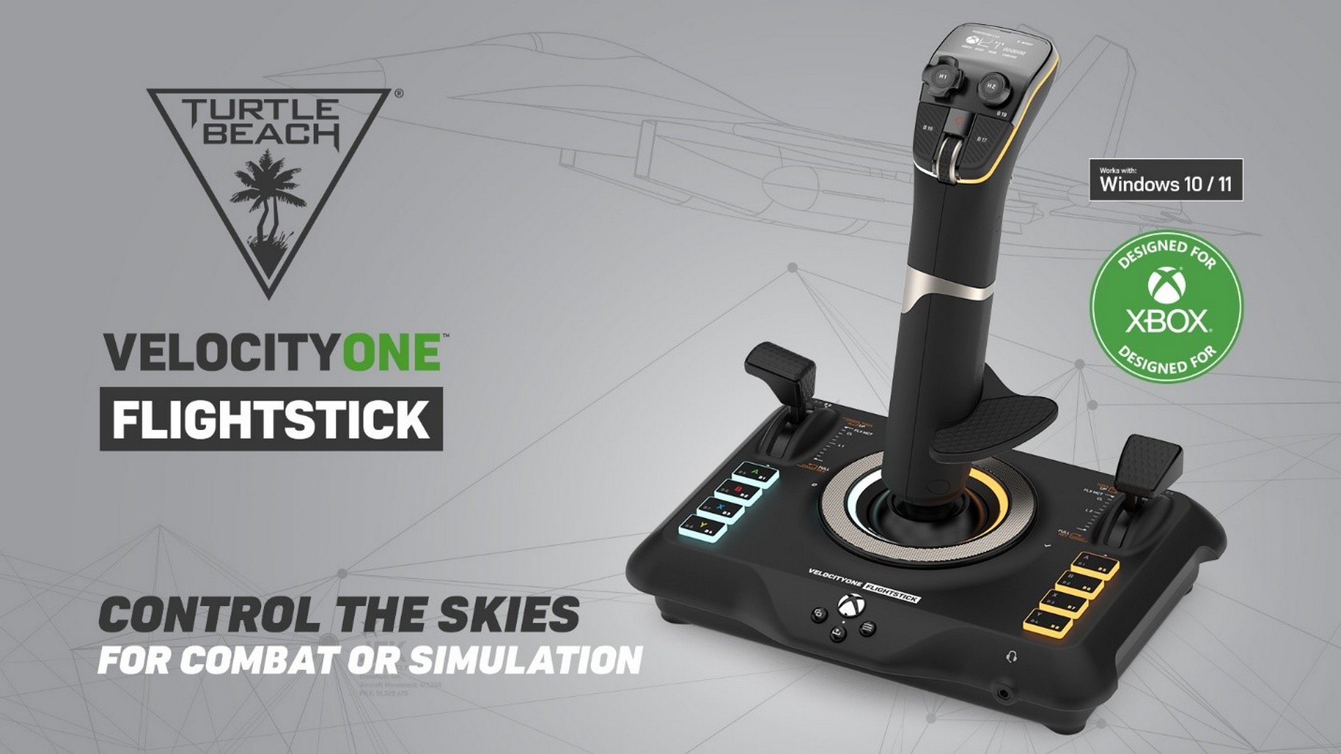 Take Flight & Go Full Maverick With Turtle Beach’s All-New Designed For Xbox VelocityOne Flightstick