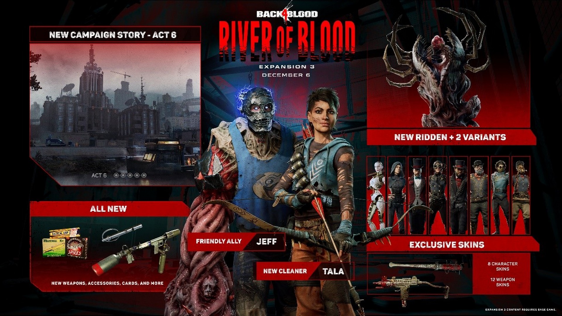 Back 4 Blood – Expansion 3: River Of Blood & FREE Trial Of The Worm PVE Mode Available Now – Launch Trailer Revealed