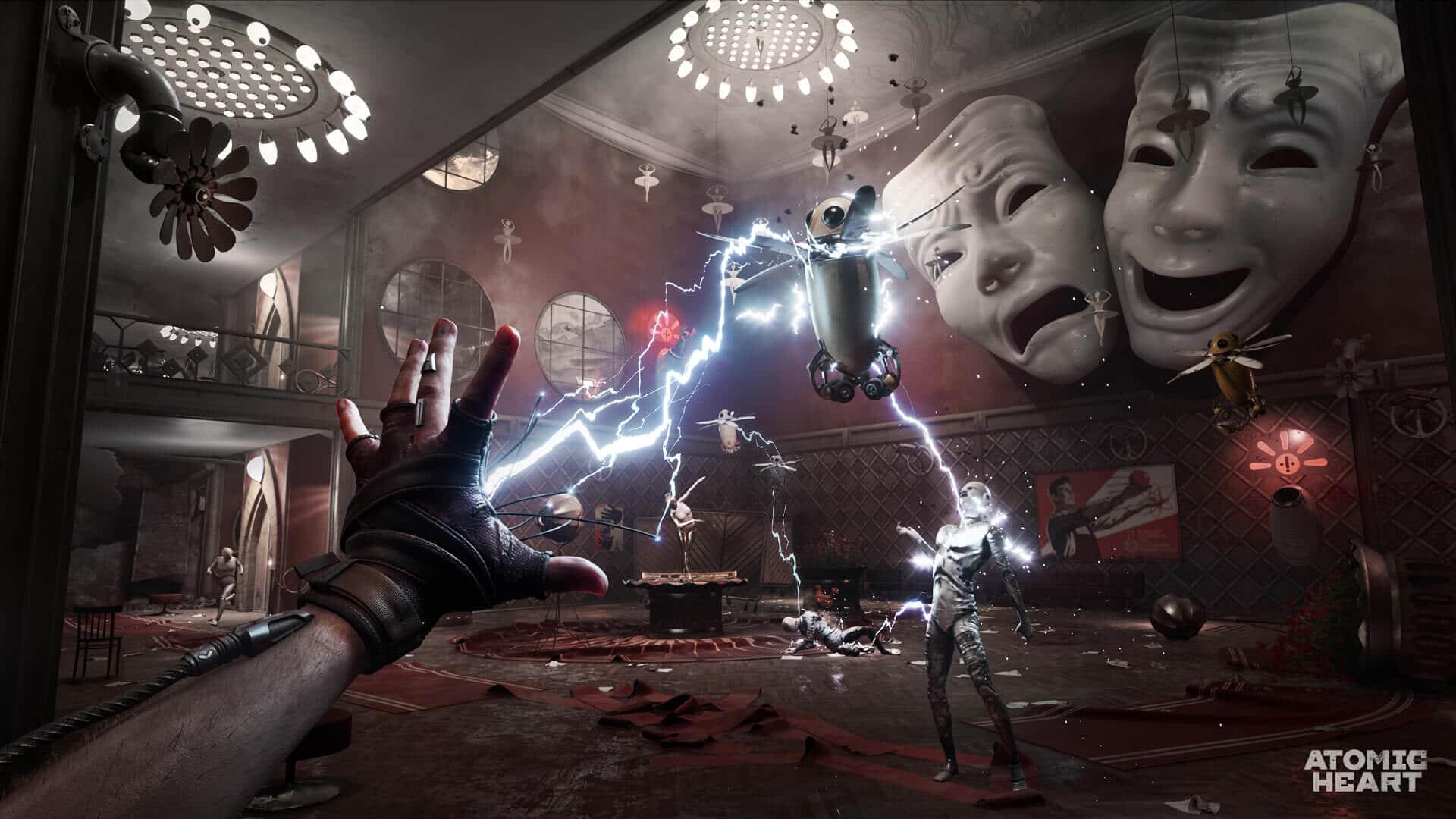 Atomic Heart - New, Supercharged Trailer Revealed At The Game Awards 2022 7 AtomicHeart Screenshot 07 logo https://www.mkaugaming.com/atomic-heart-new-supercharged-trailer-revealed-at-the-game-awards-2022/