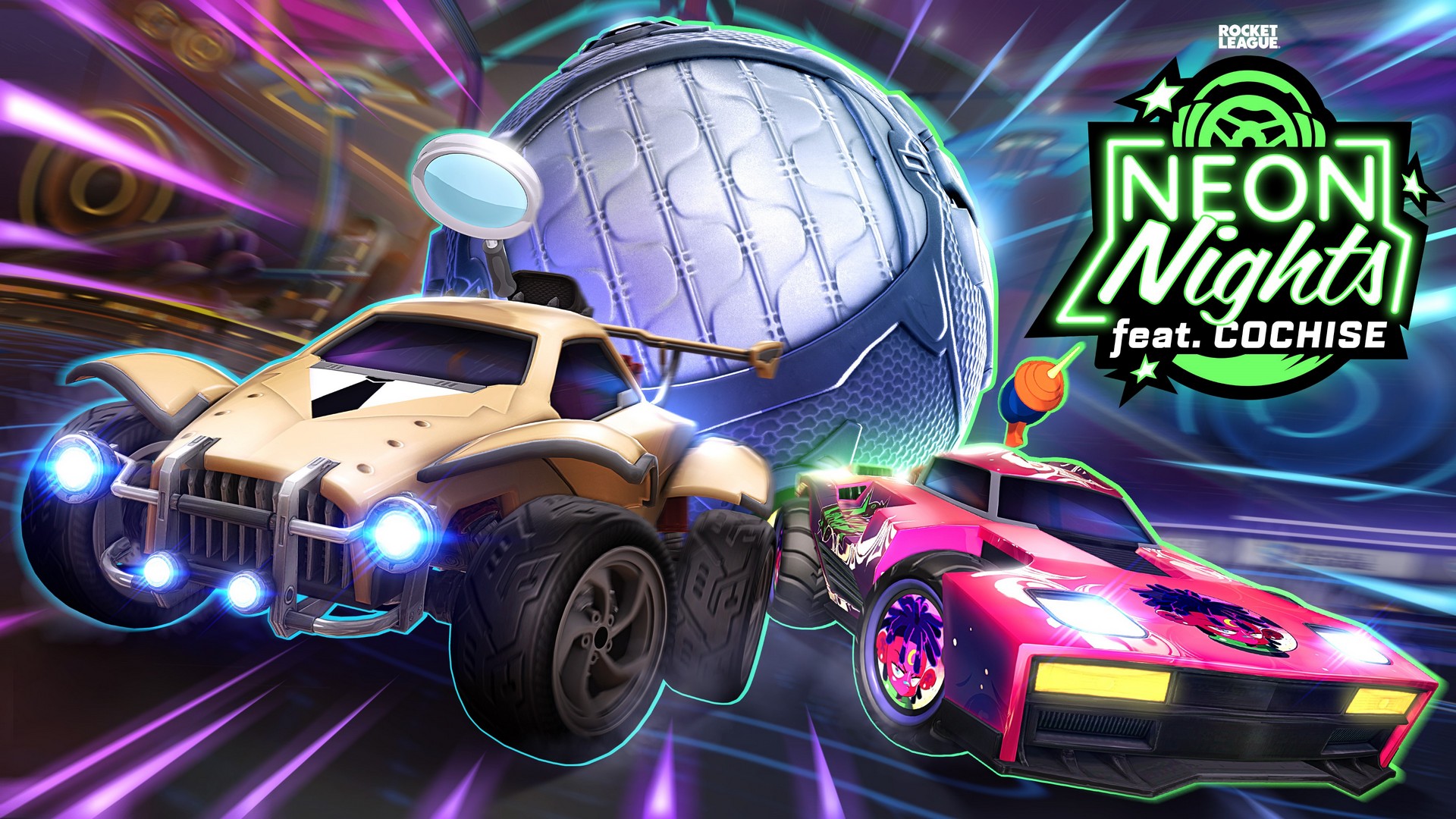 Rocket League Presents Neon Nights Featuring Platinum Recording Artist Cochise Beginning January 25