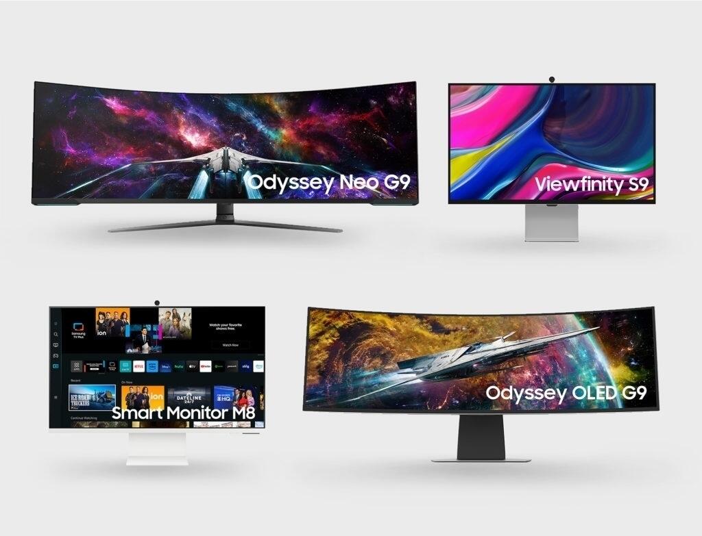 Samsung Unveils Its New Odyssey, ViewFinity & Smart Monitor Lineups At CES - Igniting The Next Generation Of Display Technology 1 Samsung 2023 Monitor Full lineup https://www.mkaugaming.com/samsung-unveils-its-new-odyssey-viewfinity-smart-monitor-lineups-at-ces-igniting-the-next-generation-of-display-technology/