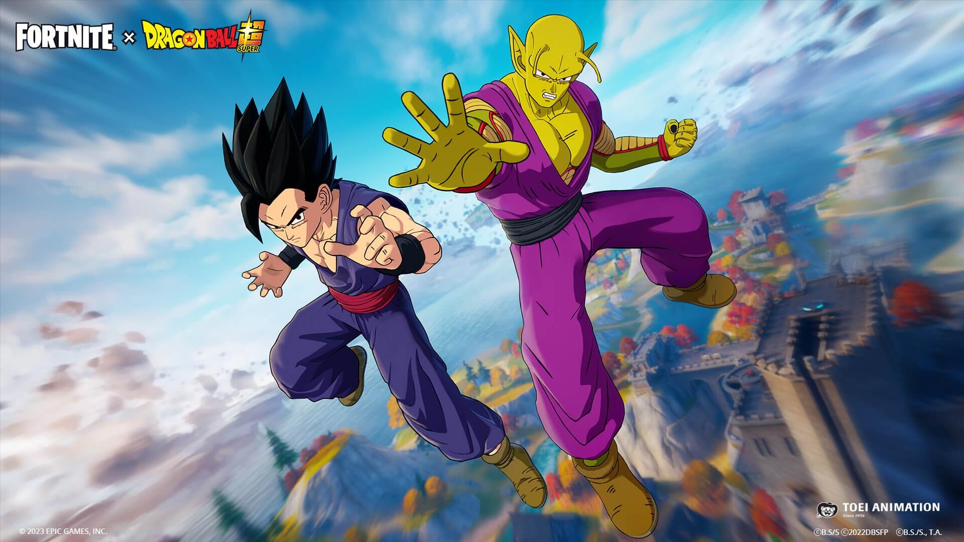 The Kamehameha Comes Back, Son Gohan & Piccolo Arrive In The 2nd Fortnite x Dragon Ball Collab