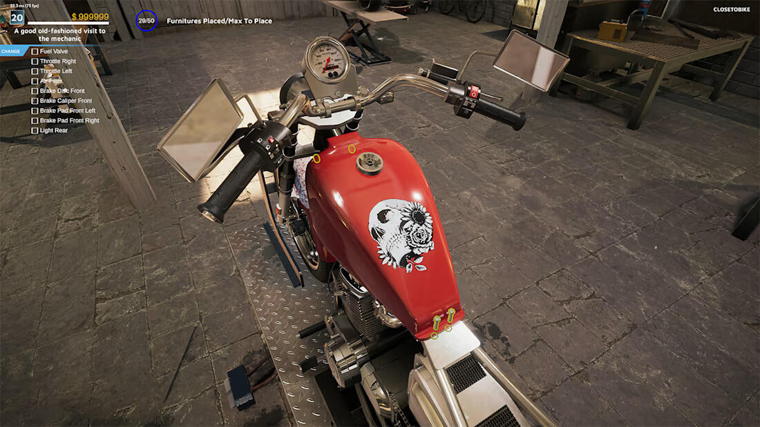 Motorcycle Mechanic Simulator 2021 (Nintendo Switch) - Review 2 screenshot01 https://www.mkaugaming.com/all-review-list/motorcycle-mechanic-simulator-2021-nintendo-switch-review/