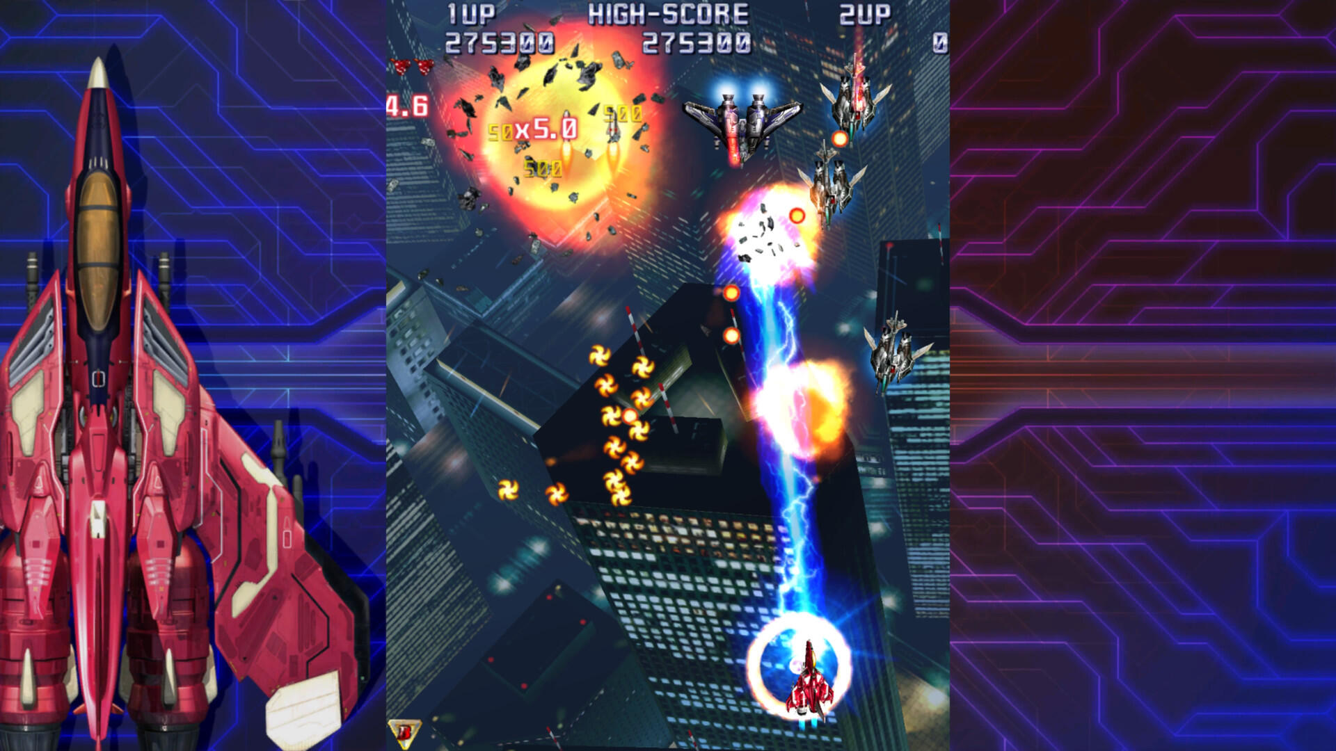Raiden IV x MIKADO Remix (Playstation 5) - Review 3 https://www.mkaugaming.com/all-review-list/raiden-iv-x-mikado-remix-playstation-5-review/