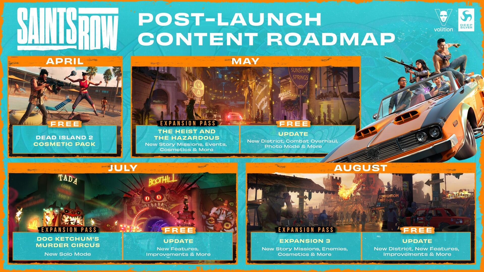 Saints Row 2023 Content Roadmap Revealed 1 2023 03 29 00009 https://www.mkaugaming.com/saints-row-2023-content-roadmap-revealed/