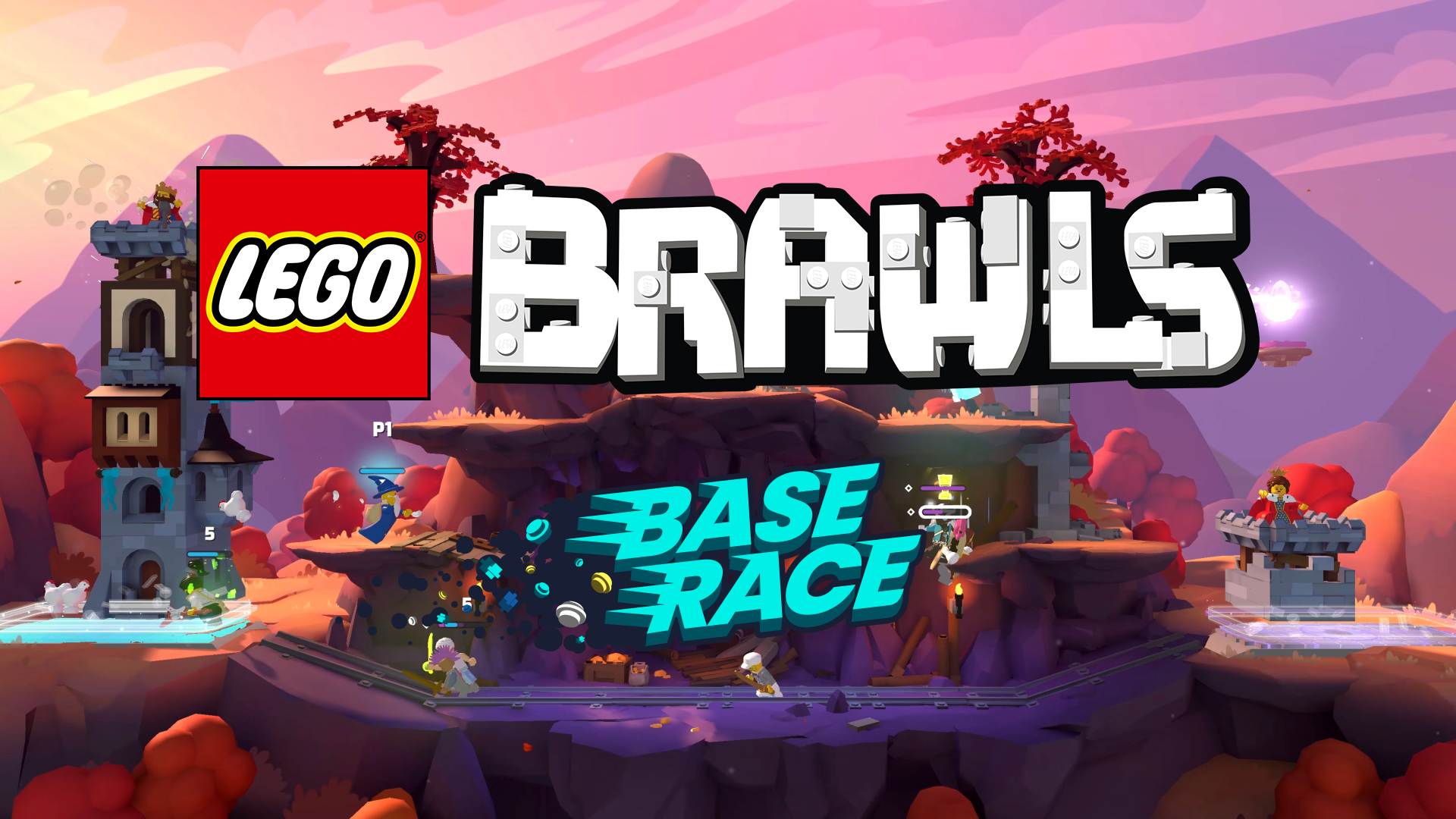 Compete In An Epic Battle For Glory In LEGO Brawls With The Base Race Game Mode and Castle Level Update
