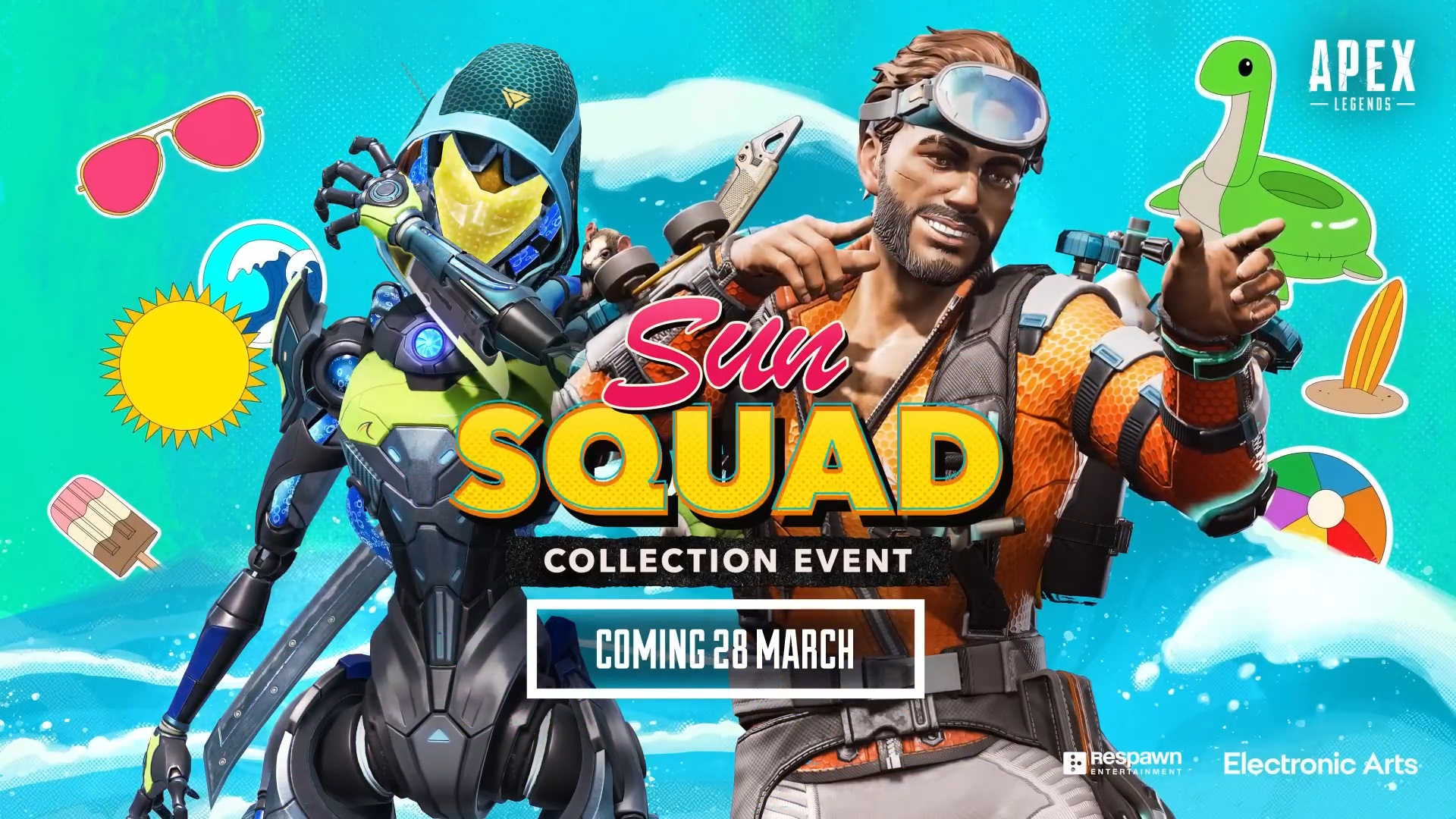 Apex Legends Sun Squad Collection Event | March 29-April 12