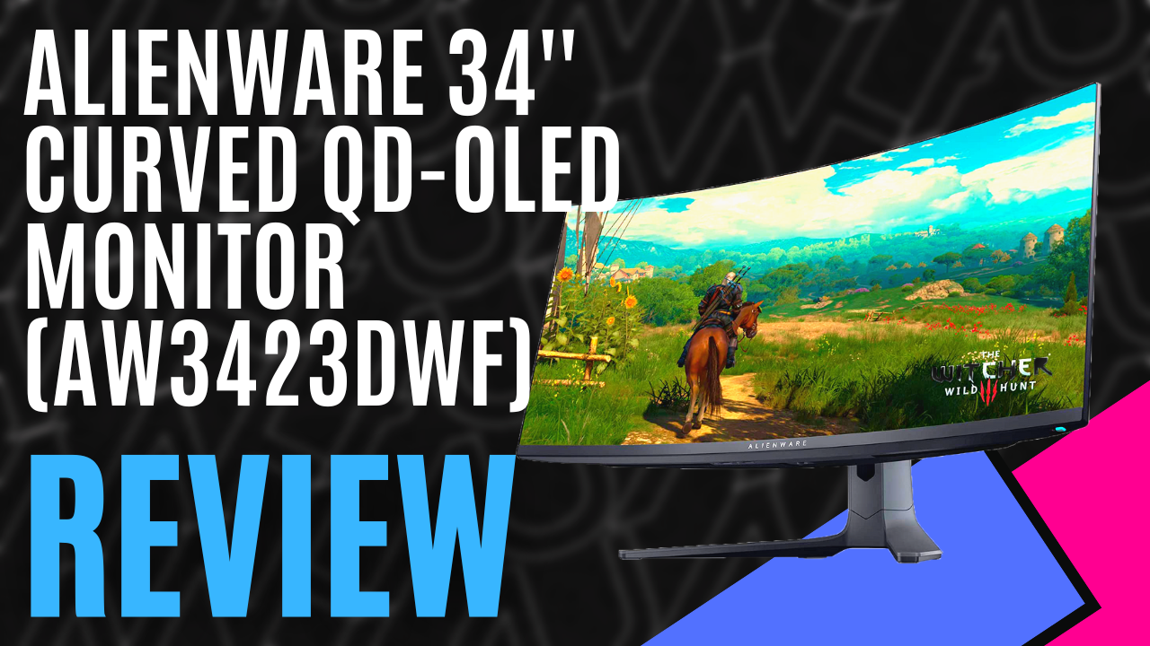 ALIENWARE AW3423DWF QD-OLED GAMING MONITOR - THIS IS WAY TOO GOOD! 