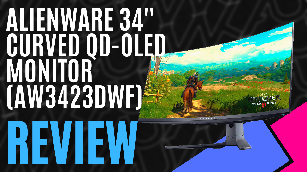 Alienware 34 Inch Curved QD-OLED Gaming Monitor - AW3423DWF