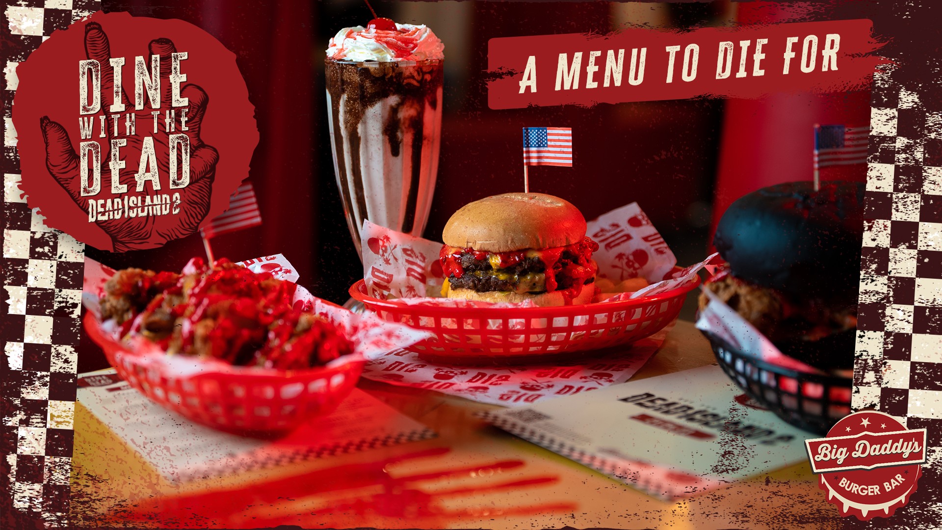 Dead Island 2 & Big Daddy’s Burger Bar Invite You To “Dine With The Dead”
