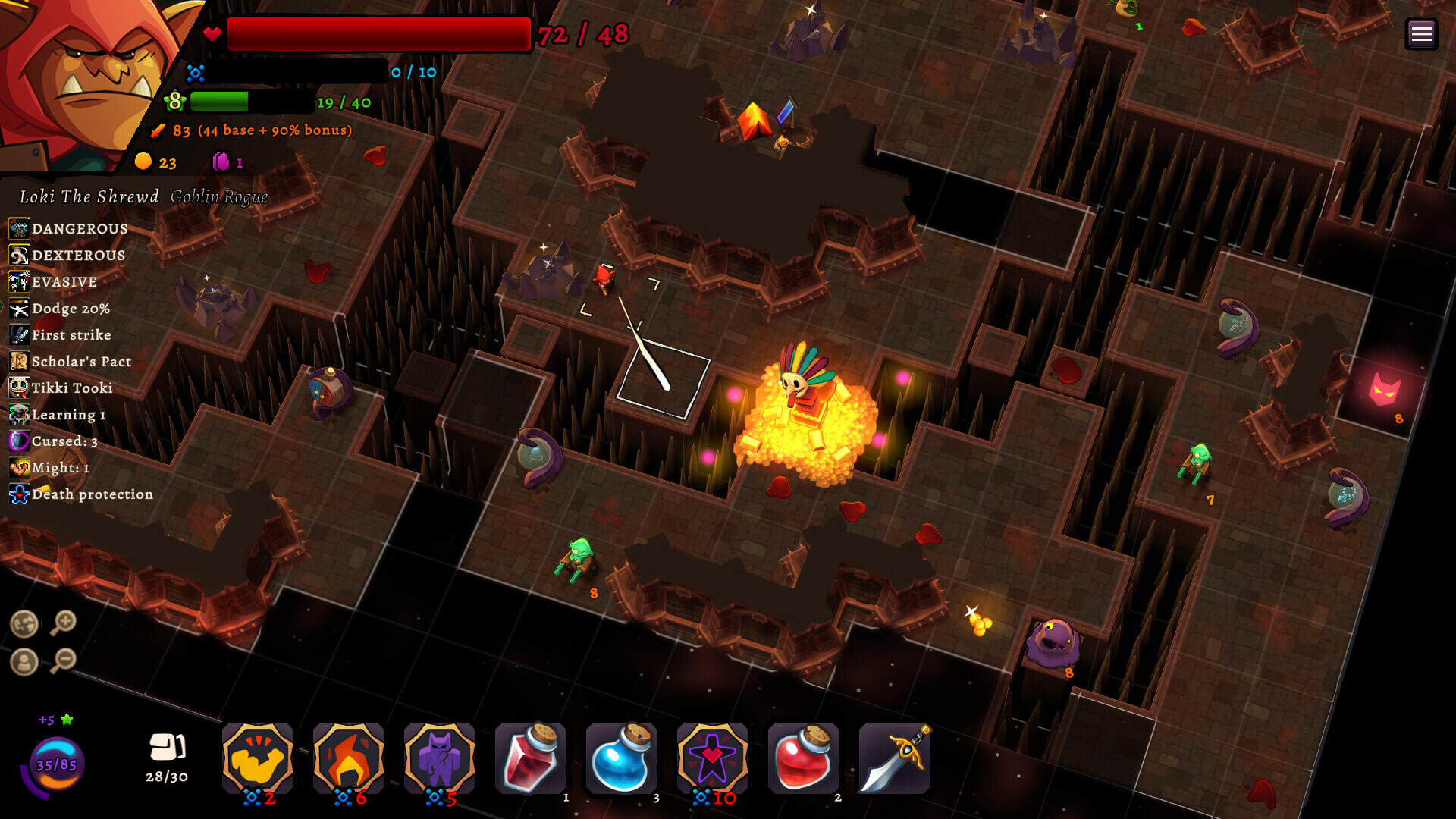 Desktop Dungeons: Rewind - Review 3 https://www.mkaugaming.com/all-review-list/desktop-dungeons-rewind-review/