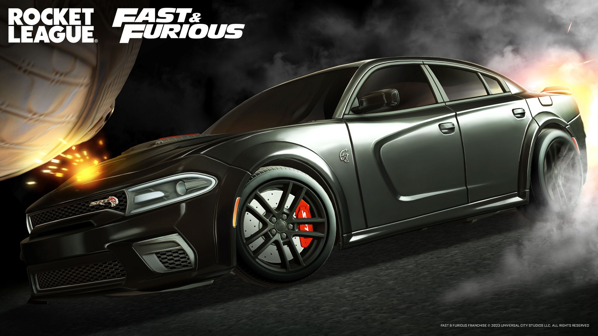 Fast & Furious Returns To Rocket League Today With The Dodge Charger SRT Hellcat