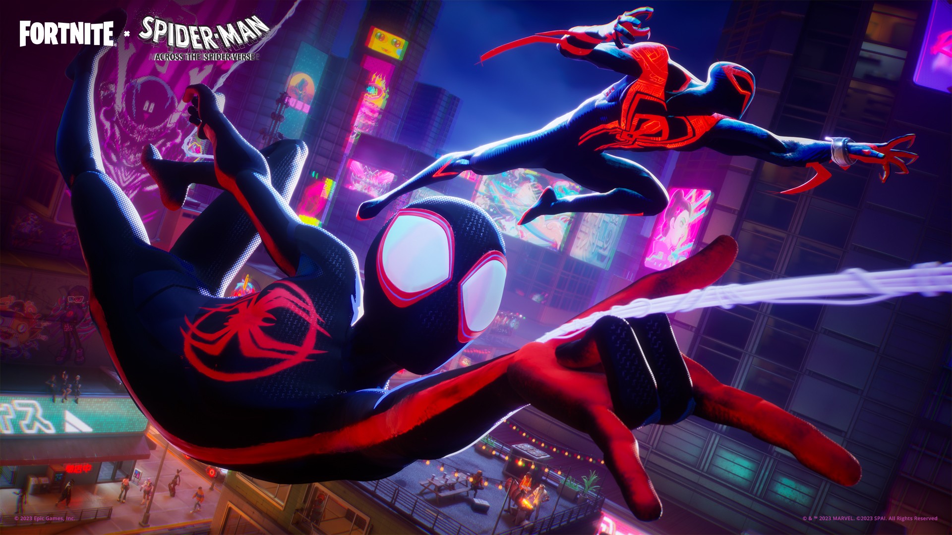 The Spider-Verse Brings Miles Morales, Web-Shooters, and More To Fortnite