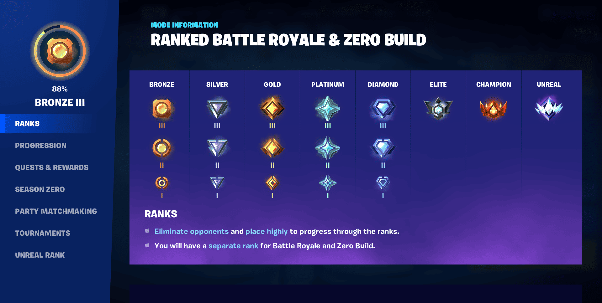 Fortnite Ranked Play Comes To Battle Royale & Zero Build 1 Ranked Chart EN https://www.mkaugaming.com/fortnite-ranked-play-comes-to-battle-royale-zero-build/