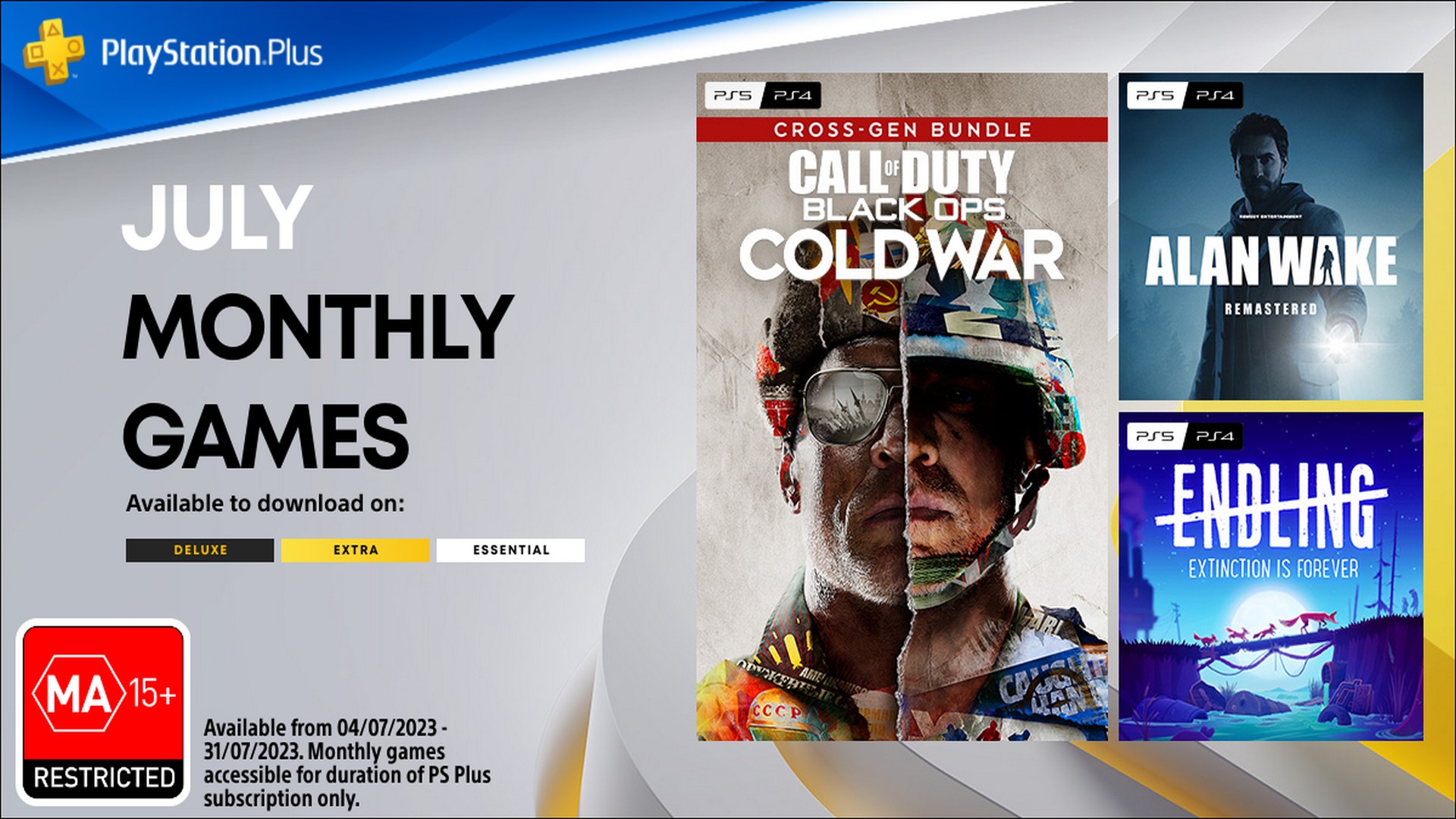 Australian PlayStation Plus Extra/Deluxe Pricing And Release Dates Have  Been Revealed