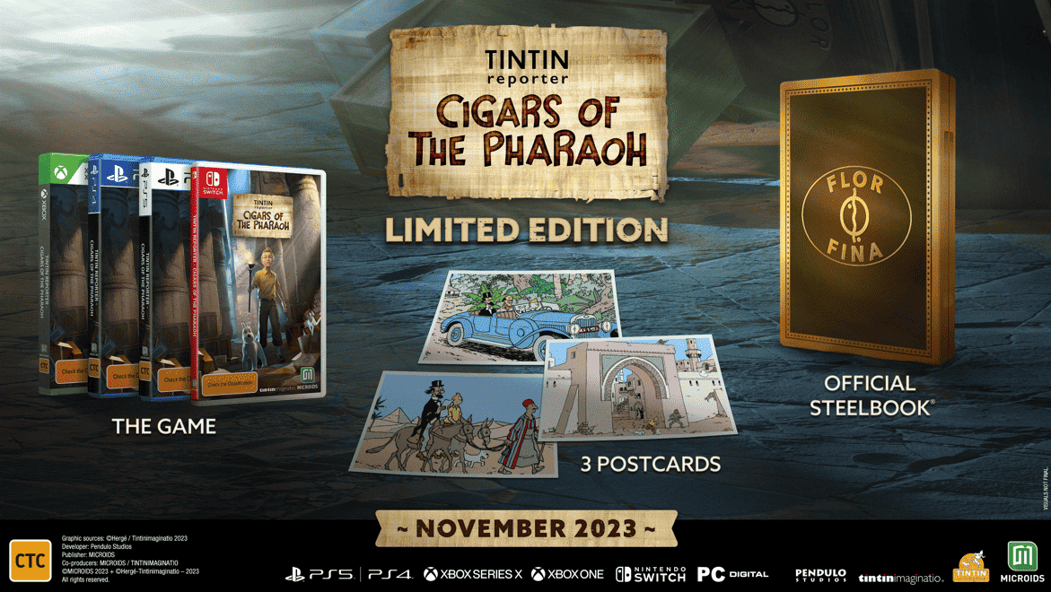 Tintin Reporter - Cigars Of The Pharaoh: Discover The Limited Edition 1 gfdfasdf https://www.mkaugaming.com/tintin-reporter-cigars-of-the-pharaoh-discover-the-limited-edition/